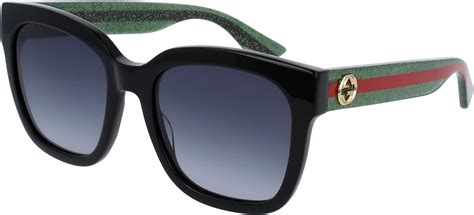 gucci 0034s black|Gucci GG0034S col 002 54 Women's Urban Pop Square .